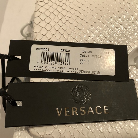 Versace Python Handbag - Picture 4 of 8